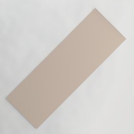 Light Beige Solid Color Pairs PPG Cocoa Cream PPG1079-3 - All One Single Shade Hue Colour Yoga Mat