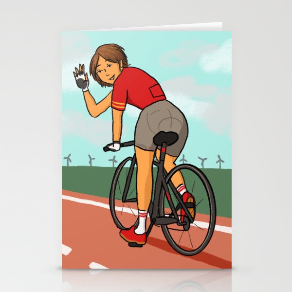 Bike ride Stationery Cards