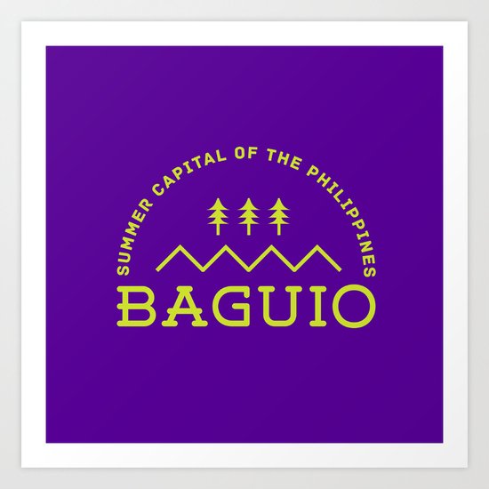 Philippine Series - Baguio Art Print