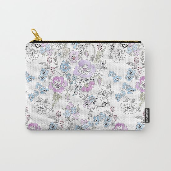 Watercolor . Spring .1 Carry-All Pouch