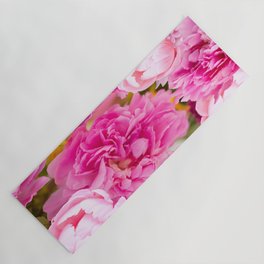 Large Pink Peony Flowers #decor #society6 #buyart Yoga Mat