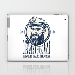 Papitän Captain Papa German Laptop Skin