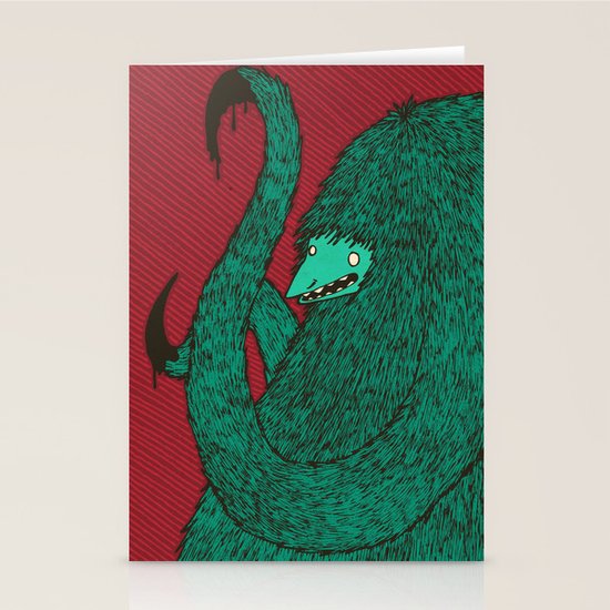 Monster Stationery Cards
