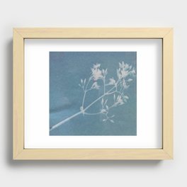 Floral Sun Print Recessed Framed Print