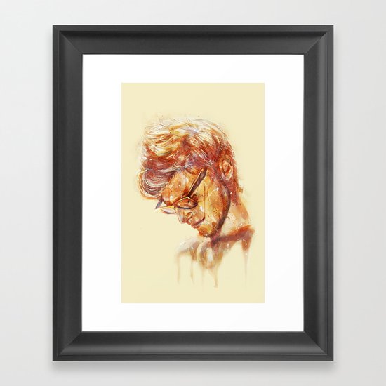 I Knew It Framed Art Print