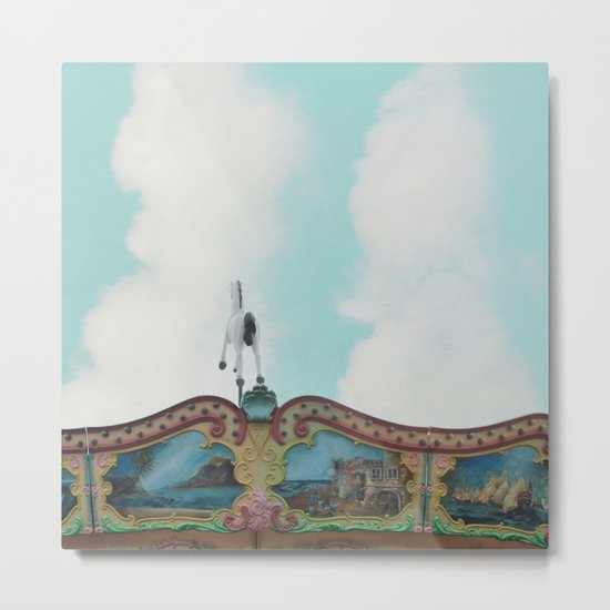 The Flying Horse Metal Print