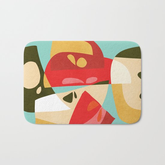 Apple Slices Bath Mat