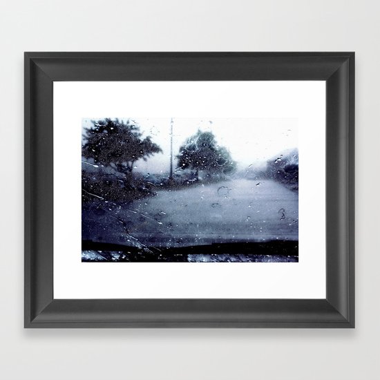 Seasons On Me Framed Art Print