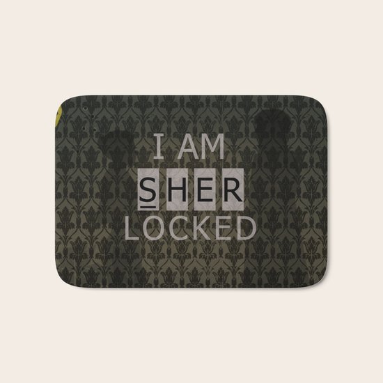 Sherlocked Bath Mat
