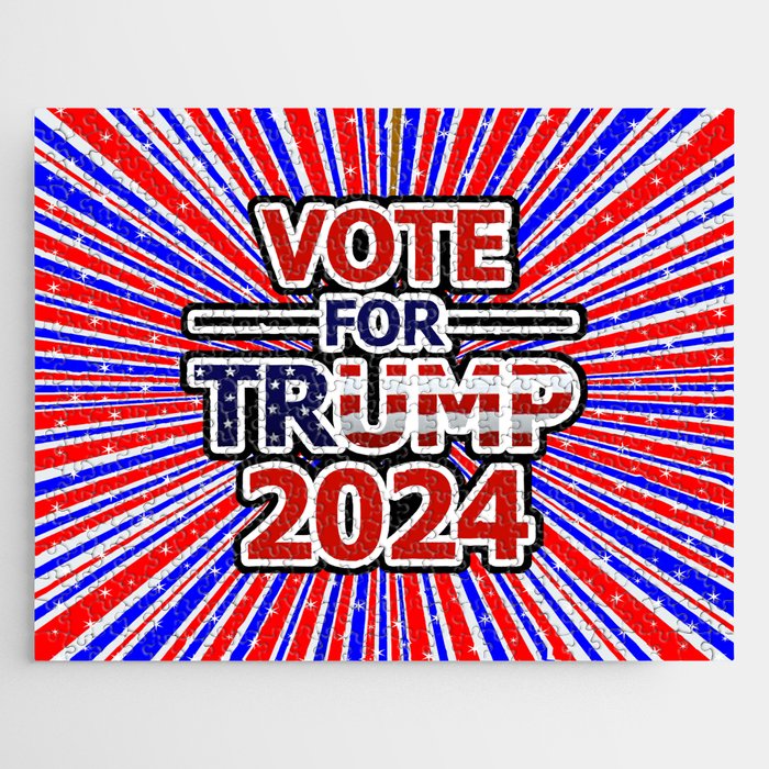 Vote for Trump 2024 Jigsaw Puzzle