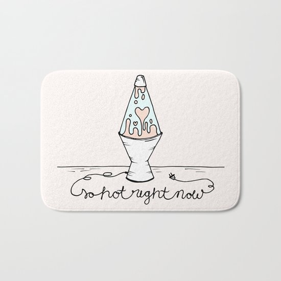 SO HOT RIGHT NOW Bath Mat