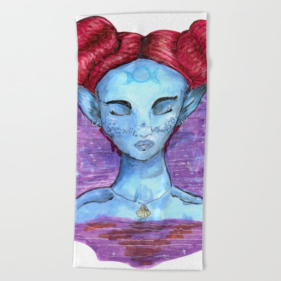 undine Beach Towel