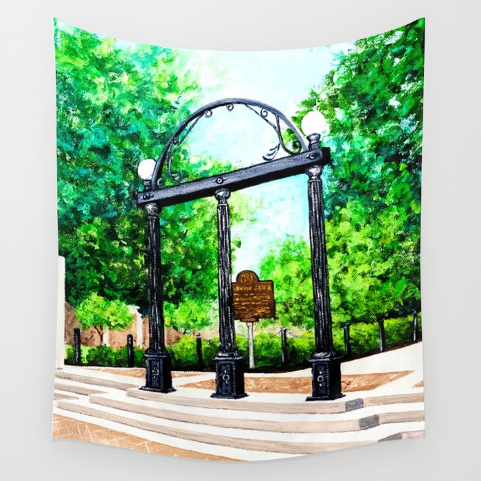 The Arch at UGA Wall Tapestry