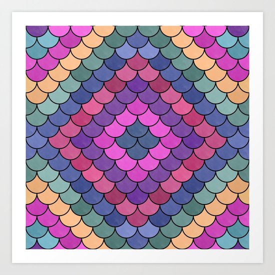 Lovely Pattern CII Art Print