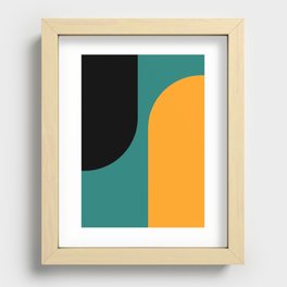 Modern Minimal Arch Abstract LXV Recessed Framed Print
