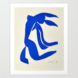 Blue Nude Dancing - Henri Matisse Art Print