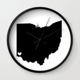 Cincinnati, Ohio, Home Wall Clock