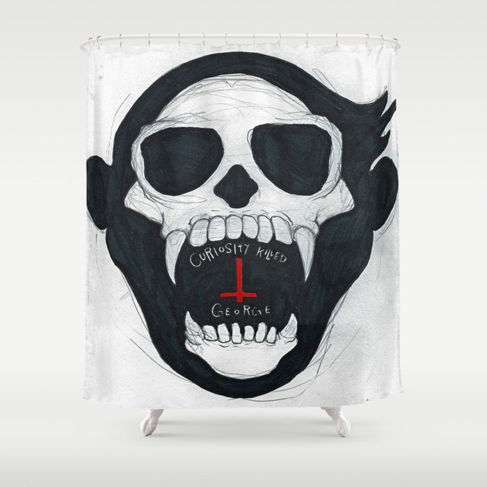 Curious George Shower Curtain By Sheephorse Society6