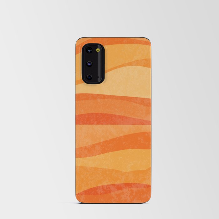 The Orange Omelette - retro color pallet  Android Card Case