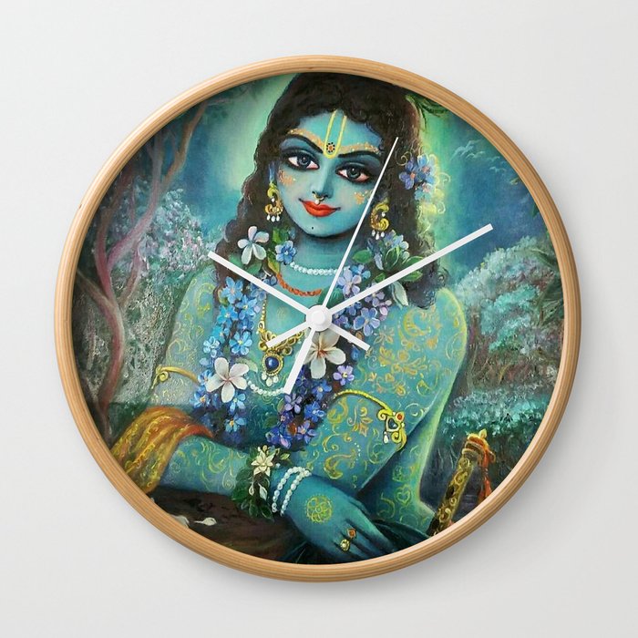 Krishna Wall Clock