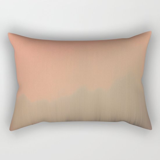 Empty Fog Rectangular Pillow