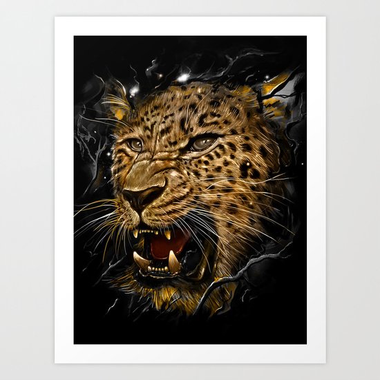 Leopard Art Print