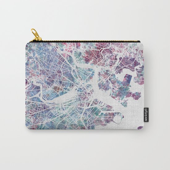 Boston map Carry-All Pouch