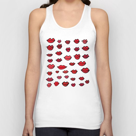 Kisses Unisex Tank Top