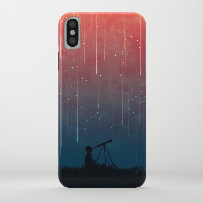 meteor rain iphone case