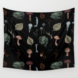 Magical Twilight Woodland Wall Tapestry
