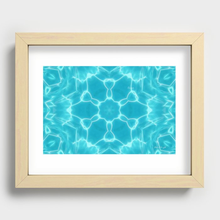 Water Recessed Framed Print