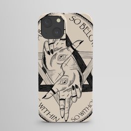 As Above, So Below iPhone Case