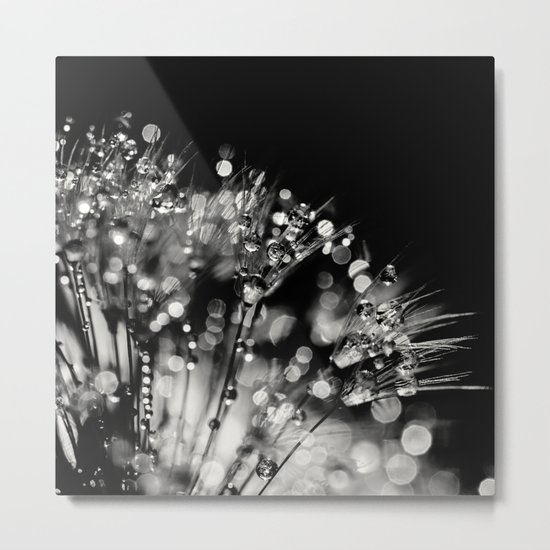 droplets Metal Print