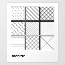 tinderella Art Print