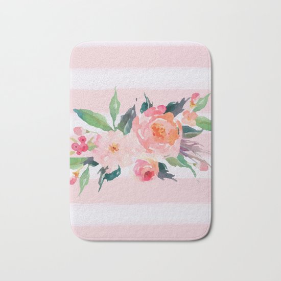 Flower Bath Mat