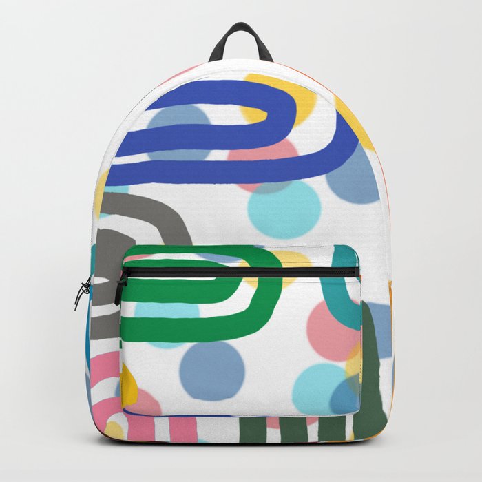 Colourful Lines Backpack