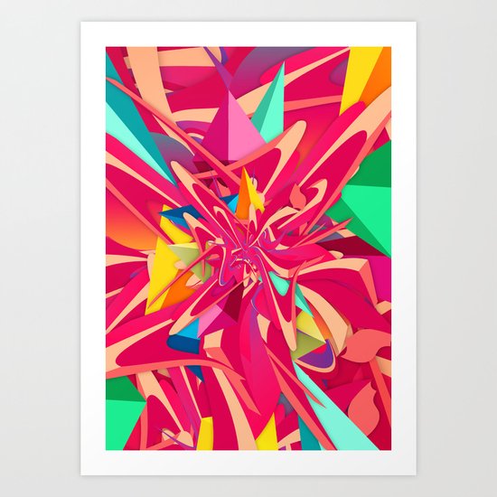 Explosion #1 Art Print