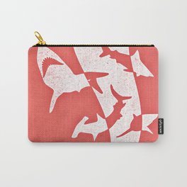 Sharknado minimalist illustration Carry-All Pouch