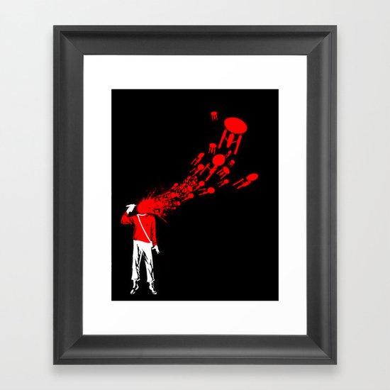 Trekkies in the Attic Framed Art Print