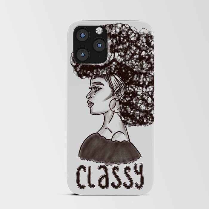 Classy Kind of lady iPhone Card Case