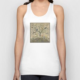 Birds of Many Climes by C.F.A Voysey Unisex Tank Top