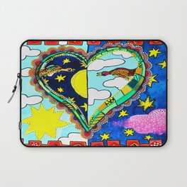 MY HEART IS FULL OF DAYS AND NIGHTS Laptop Sleeve