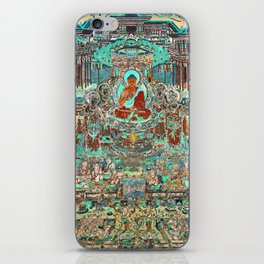Mogao Cave Painting Buddhist Mural Dunhuang China iPhone Skin