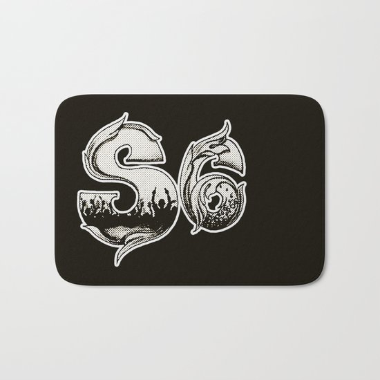 Society Party Bath Mat