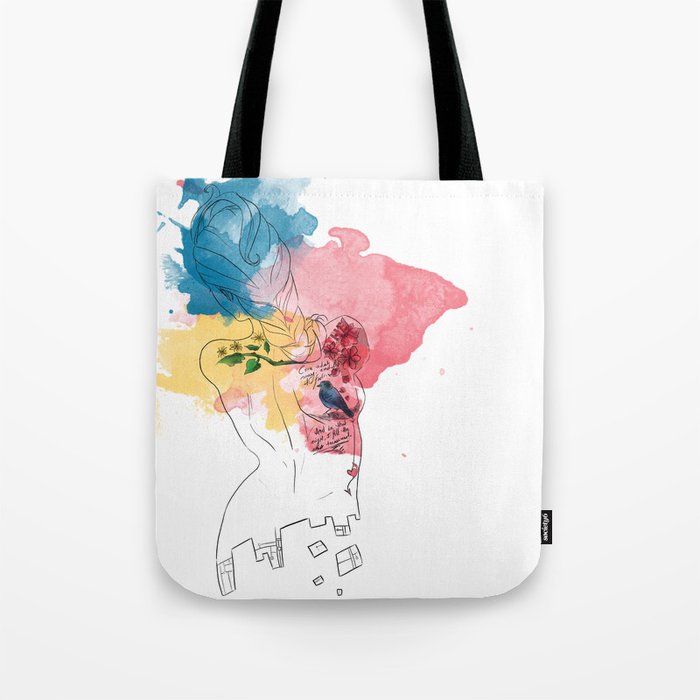 Stand Alone: Reversed Tote Bag