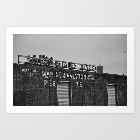 Marine And Aviation Art Print