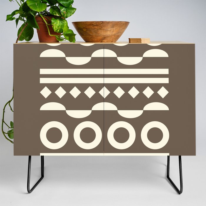 Patterned shape line collection 22 Credenza