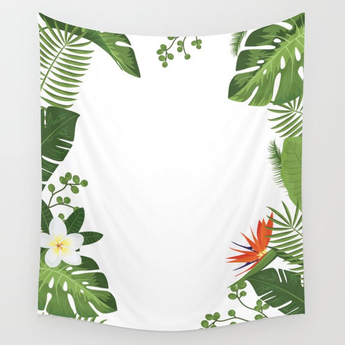 Nature flower 4 Wall Tapestry