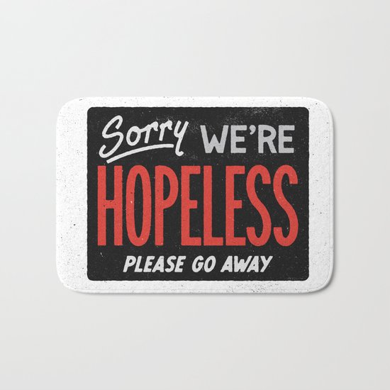 Hopeless Bath Mat