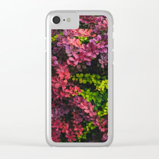 Colors of fall Clear iPhone Case